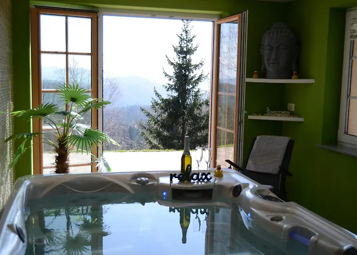 With Hot Tub And Sauna Sabina